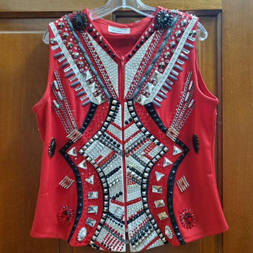 custom show vest